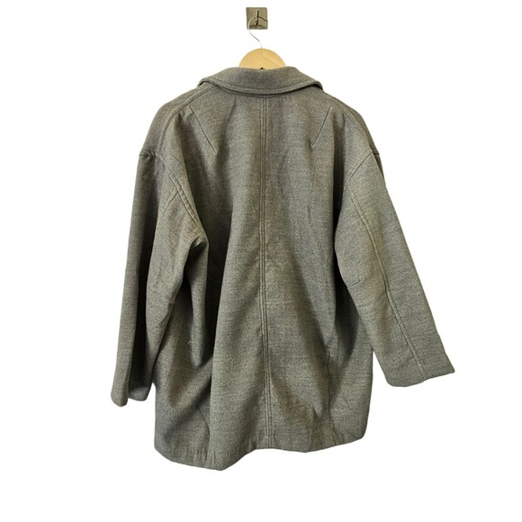 Free People Long Sleeve Hannah Slouchy Double Breasted Jacket Coat Small 4-6 - Picture 4 of 6